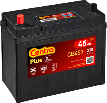 Аккумулятор Centra Plus CB457 (45 Ah) L+